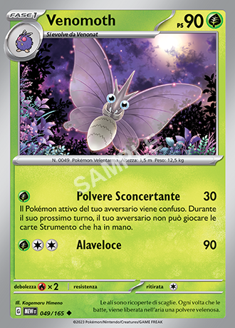 49/165 Venomoth - 151 (MEW)