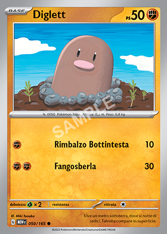 50/165 Diglett - 151 (MEW)