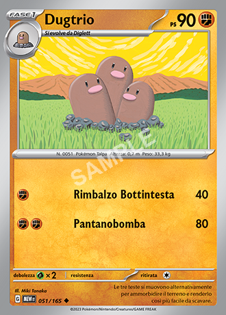 51/165 Dugtrio - 151 (MEW)