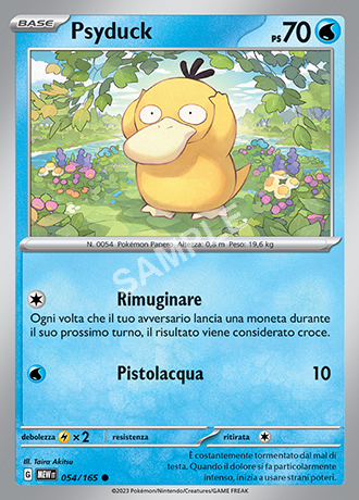 54/165 Psyduck - 151 (MEW)