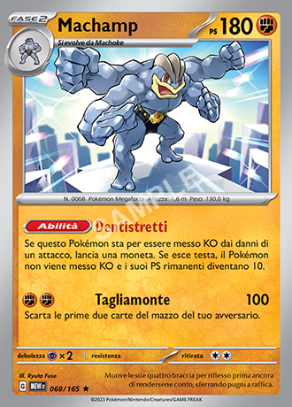 68/165 Machamp - 151 (MEW)