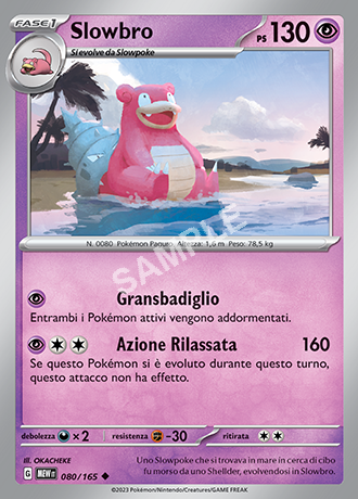 80/165 Slowbro - 151 (MEW)