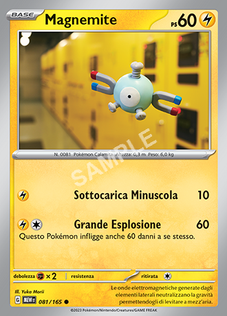 81/165 Magnemite - 151 (MEW)