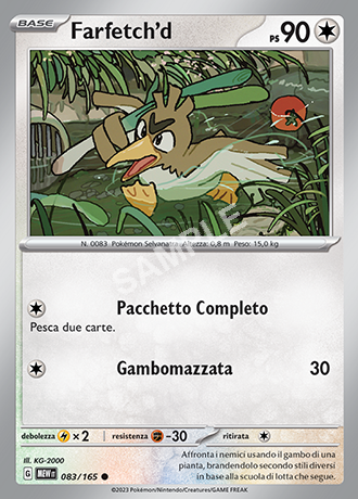 83/165 Farfetch'd - 151 (MEW)