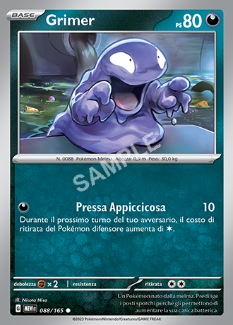 88/165 Grimer - 151 (MEW)