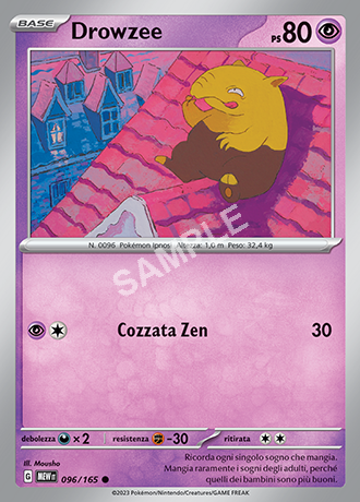 96/165 Drowzee - 151 (MEW)