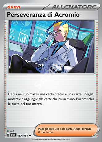 57/64 Perseveranza di Acromio - SEGRETO FIABESCO - SFA