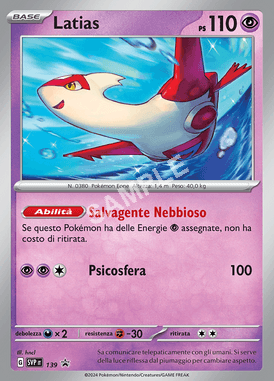 SVP139 Latias - SCARLATTO & VIOLETTO PROMO