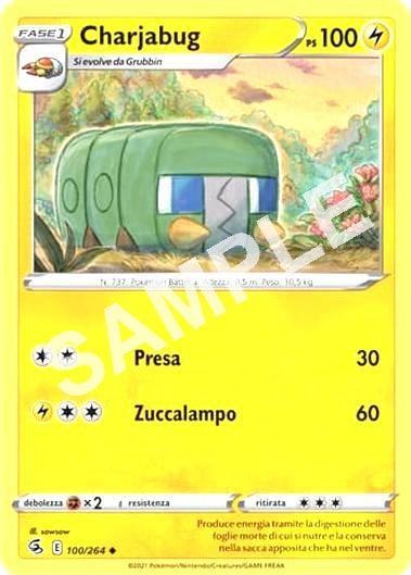 100/264 Charjabug - COLPO FUSIONE