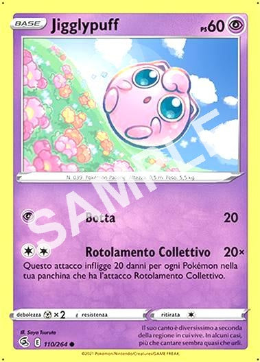 110/264 Jigglypuff - COLPO FUSIONE