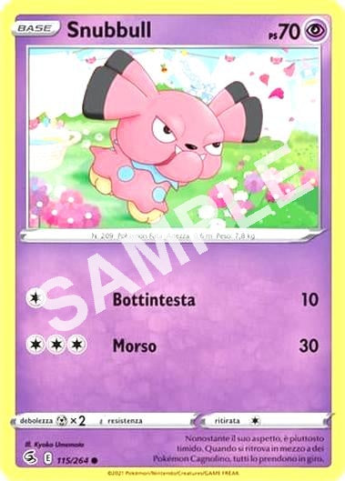115/264 Snubbull - COLPO FUSIONE