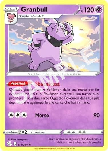 116/264 Granbull - COLPO FUSIONE