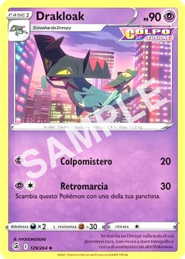 129/264 Drakloak - COLPO FUSIONE