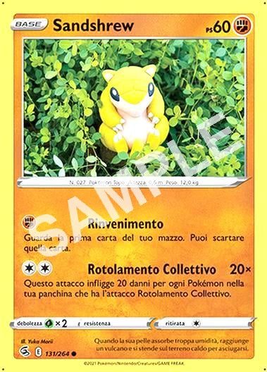 131/264 Sandshrew - COLPO FUSIONE