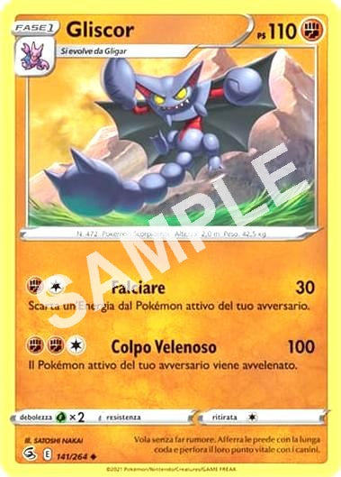 141/264 Gliscor - COLPO FUSIONE