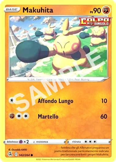 142/264 Makuhita - COLPO FUSIONE