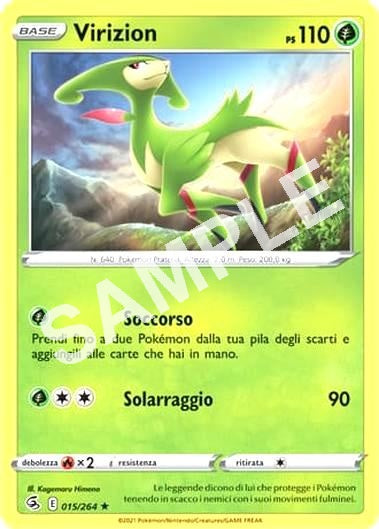 15/264 Virizion - COLPO FUSIONE