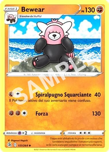 151/264 Bewear - COLPO FUSIONE