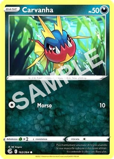 162/264 Carvanha - COLPO FUSIONE