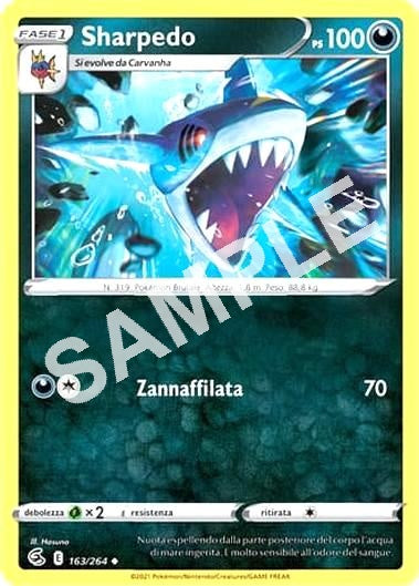 163/264 Sharpedo - COLPO FUSIONE