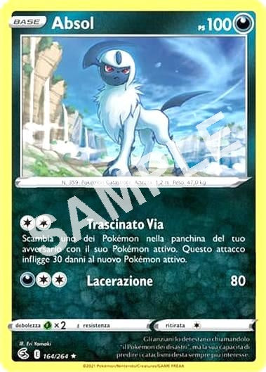 164/264 Absol - COLPO FUSIONE