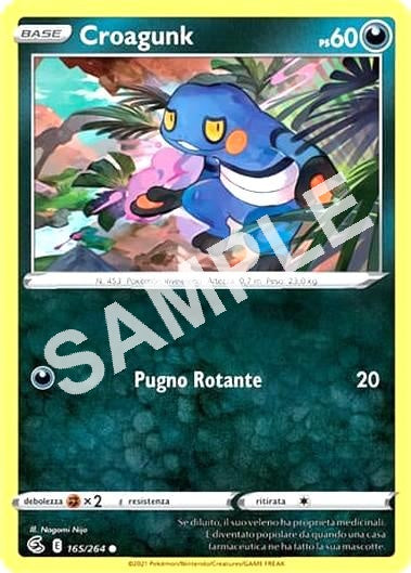 165/264 Croagunk - COLPO FUSIONE