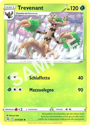 17/264 Trevenant - COLPO FUSIONE