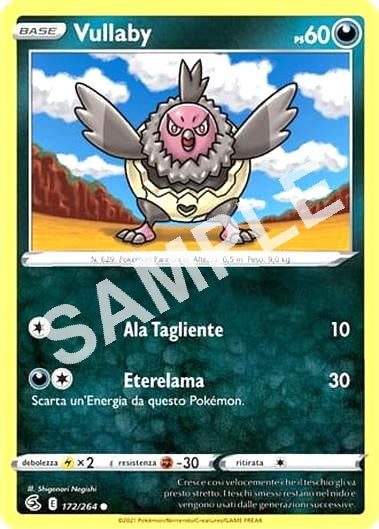 172/264 Vullaby - COLPO FUSIONE