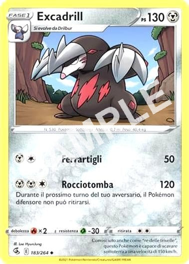 183/264 Excadrill - COLPO FUSIONE