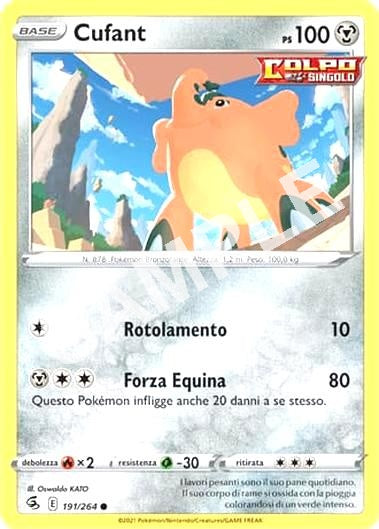 191/264 Cufant - COLPO FUSIONE