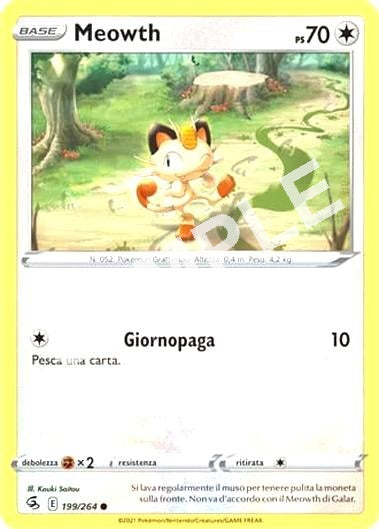 199/264 Meowth - COLPO FUSIONE