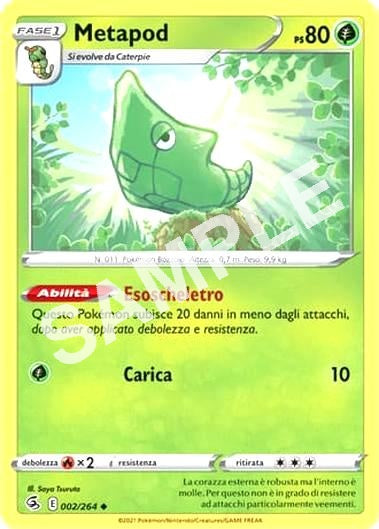 2/264 Metapod - COLPO FUSIONE