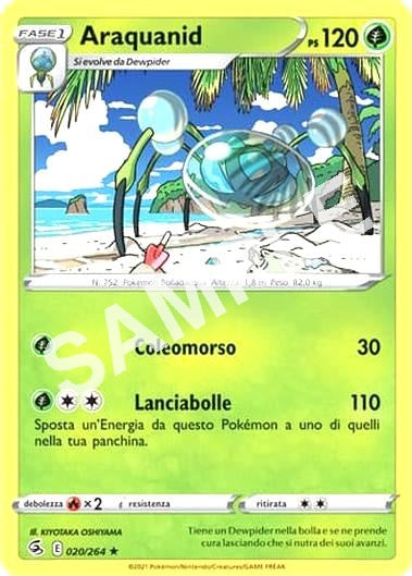 20/264 Araquanid - COLPO FUSIONE