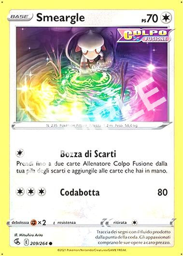 209/264 Smeargle - COLPO FUSIONE
