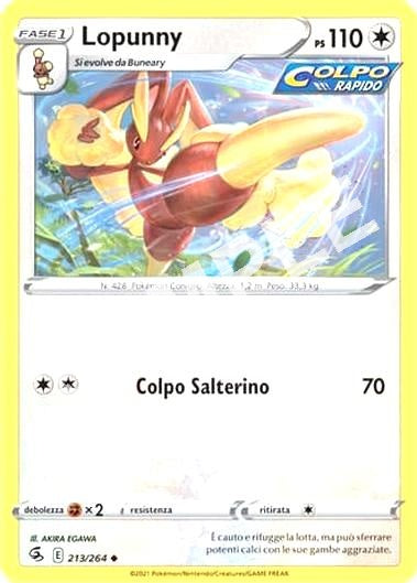 213/264 Lopunny - COLPO FUSIONE