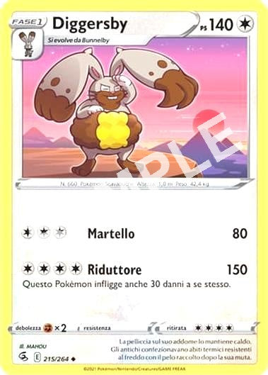 215/264 Diggersby - COLPO FUSIONE