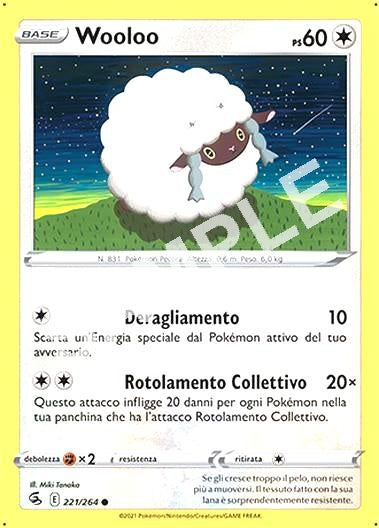 221/264 Wooloo - COLPO FUSIONE