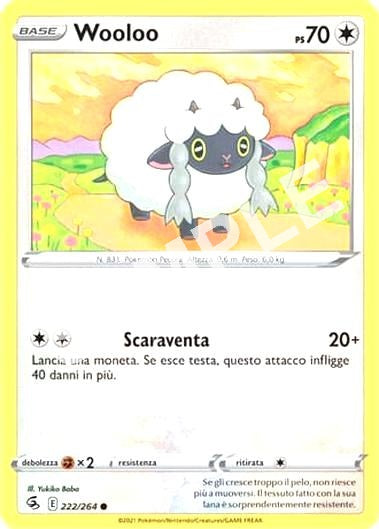 222/264 Wooloo - COLPO FUSIONE
