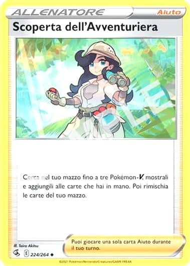 224/264 Scoperta dell'Avventuriera - COLPO FUSIONE