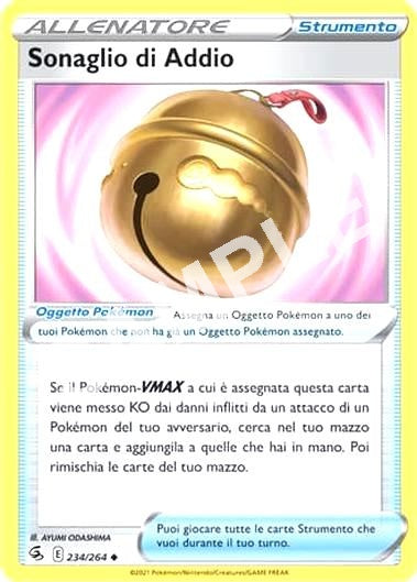 234/264 Sonaglio di Addio - COLPO FUSIONE