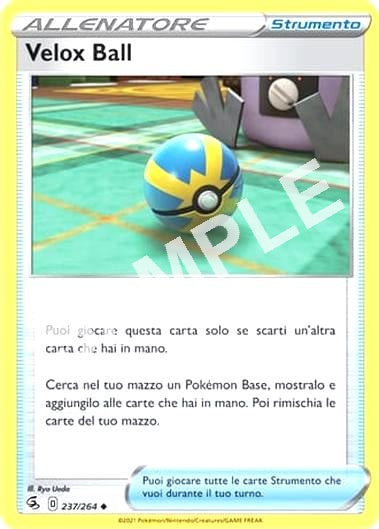 237/264 Velox Ball - COLPO FUSIONE