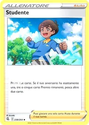 238/264 Studente - COLPO FUSIONE