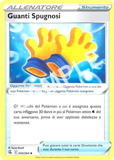 243/264 Guanti Spugnosi - COLPO FUSIONE