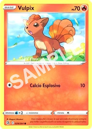 29/264 Vulpix - COLPO FUSIONE