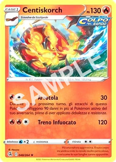 48/264 Centiskorch - COLPO FUSIONE