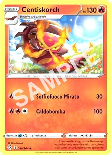 49/264 Centiskorch - COLPO FUSIONE