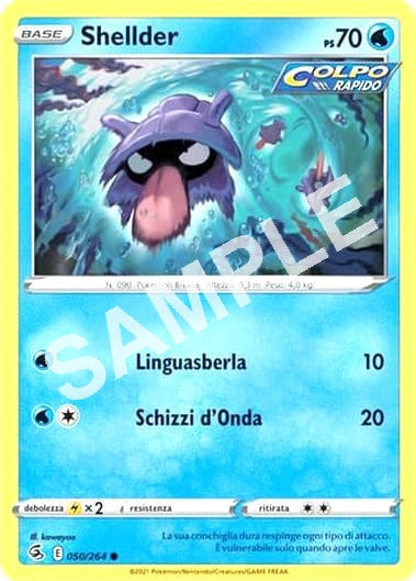 50/264 Shellder - COLPO FUSIONE