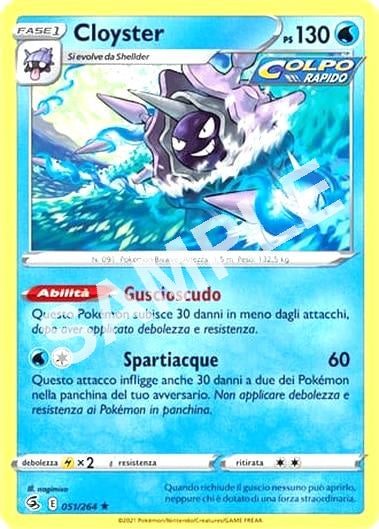 51/264 Cloyster - COLPO FUSIONE
