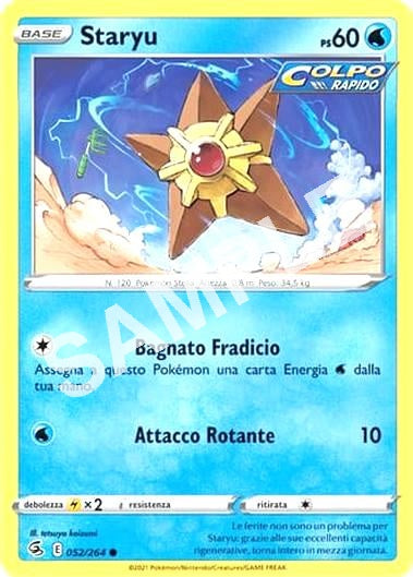52/264 Staryu - COLPO FUSIONE