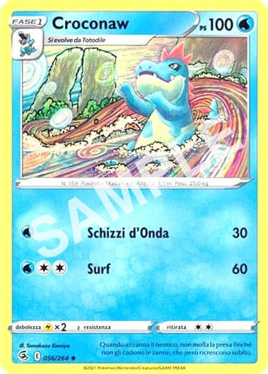 56/264 Croconaw - COLPO FUSIONE